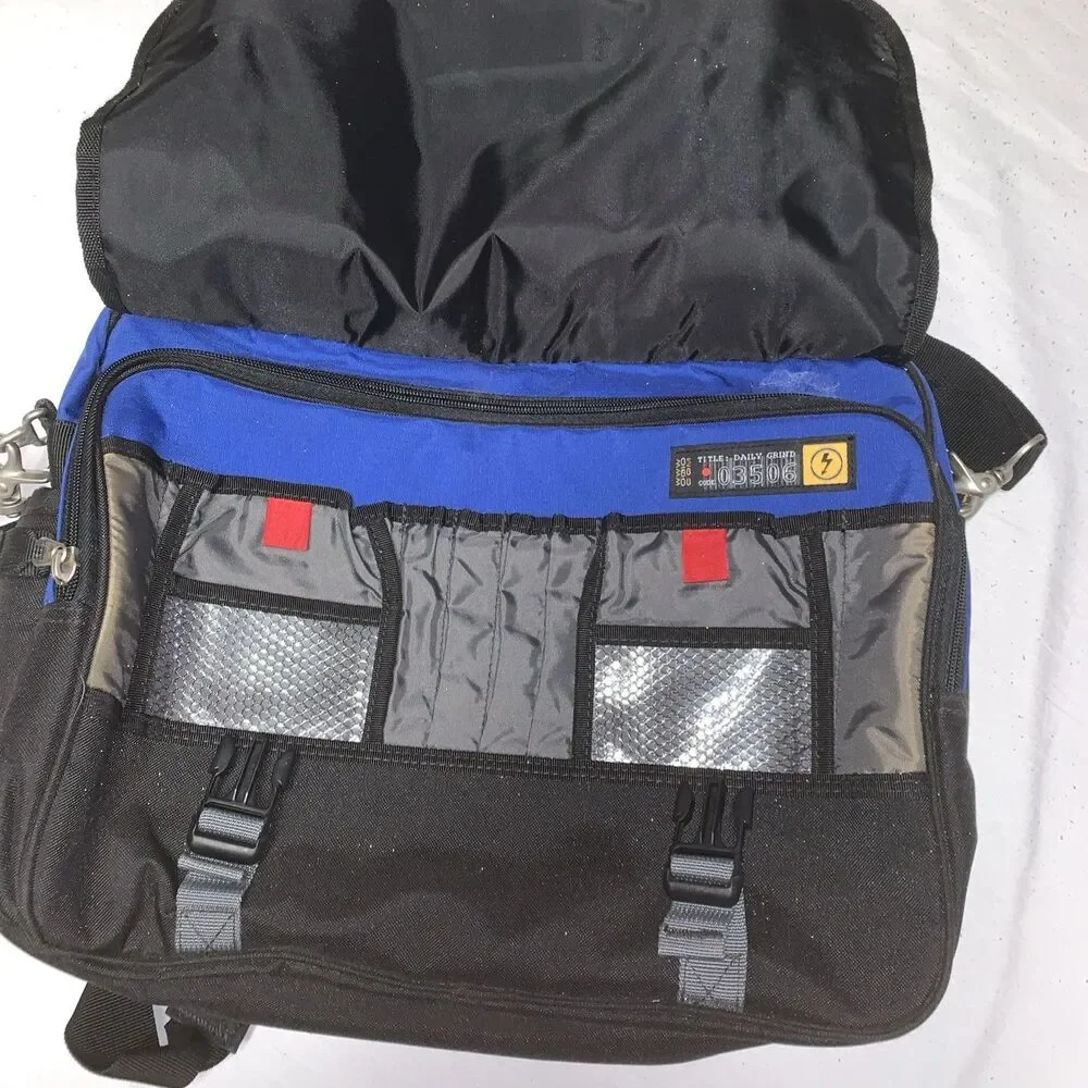 OGIO Sport Bag Black Blue Gym Athletic Hand Carry All Laptop